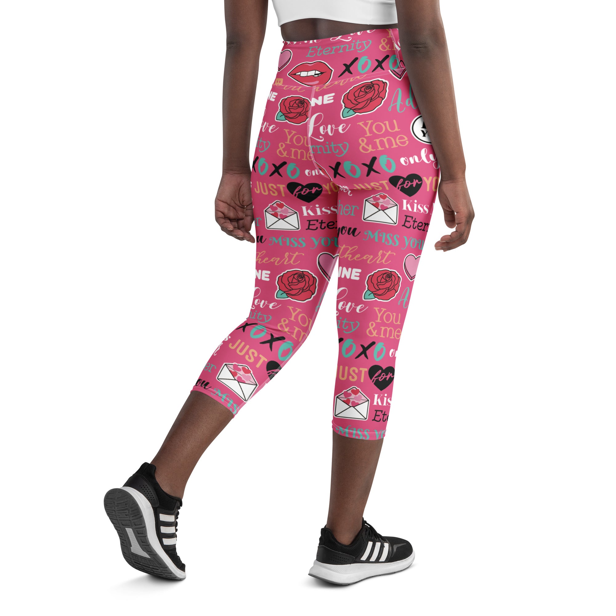 Be Mine Forever Yoga Capri Leggings